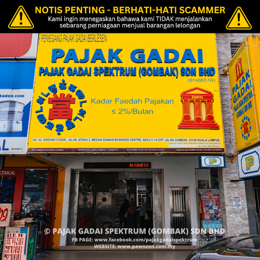 PAJAK GADAI SPEKTRUM (GOMBAK) SDN BHD