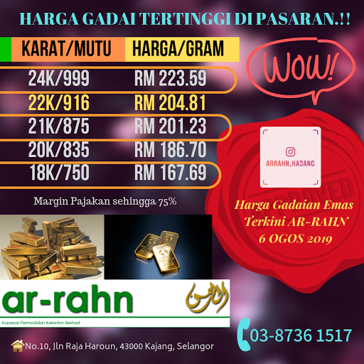Ar-Rahn Kajang - Koperasi Permodalan Kelantan Bhd Ar-Rahn Kajang - Koperasi Permodalan Kelantan Bhd